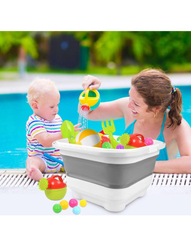 Organizador de Juguetes de Baño Steipirr Plegable 29.7x27.9cm