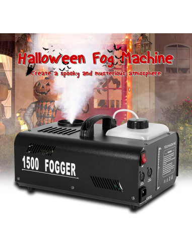 Máquina de Niebla TCFUNDY 1500W Vertical 2PCS Control Remoto