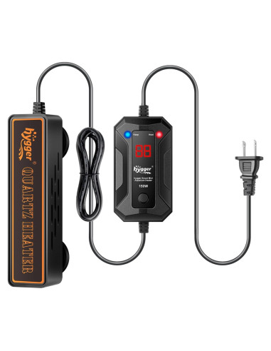 Calentador de Acuario Mini Hygger 150W para 15-40 Galones