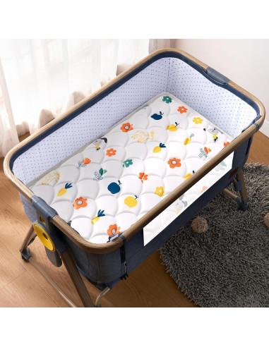 Colchón para Cuna de Bebé 84 x 48 cm - Espuma Hipoalergénica