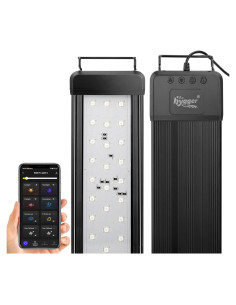 Luz LED Acuario Hygger 25W Bluetooth 18-24" Espectro Completo