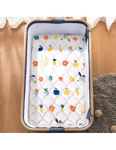 Colchón para Cuna de Bebé 84 x 48 cm - Espuma Hipoalergénica