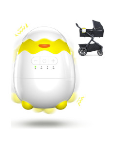 Mecedor Recargable para Bebés - 5 Velocidades y Temporizador