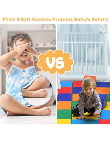 Alfombra de Espuma Plegable Costzon 147x147 cm Antideslizante