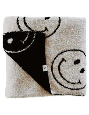 Manta de Peluche Forever French 114.3x114.3cm Just Smile