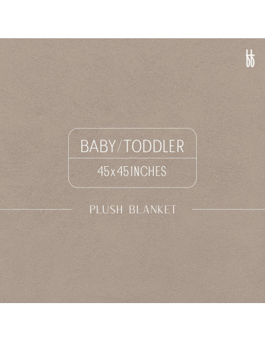 Manta de Peluche Forever French 114.3x114.3cm Just Smile