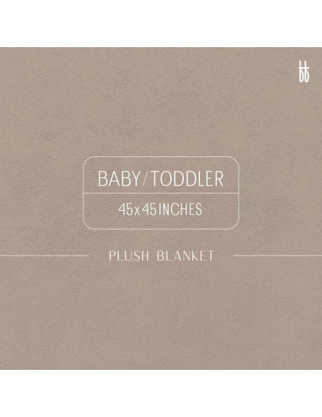 Manta de Peluche Forever French 114.3x114.3cm Just Smile