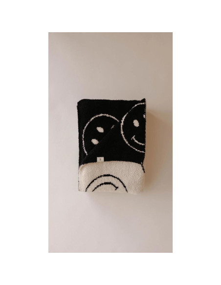 Manta de Peluche Forever French 114.3x114.3cm Just Smile