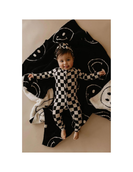 Manta de Peluche Forever French 114.3x114.3cm Just Smile