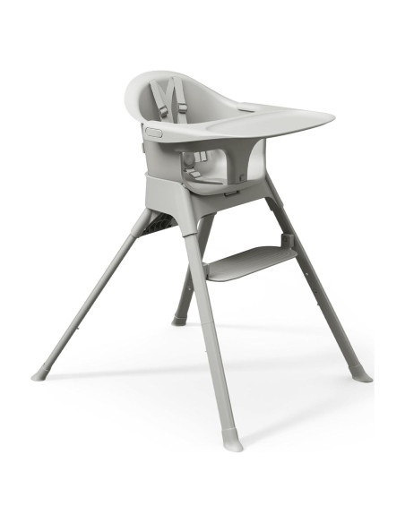 Silla Alta Convertible 7-en-1 Mompush Olli - Ajustable, Plegable, Ligera