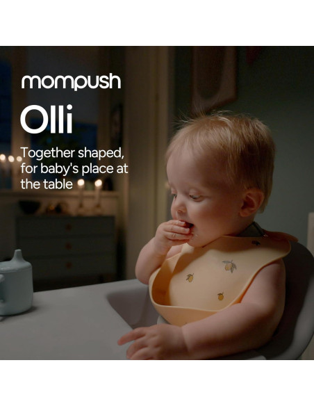 Silla Alta Convertible 7-en-1 Mompush Olli - Ajustable, Plegable, Ligera