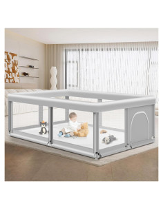 Parque Infantil Seguro YMS-RKWL-001 188x127 cm Gris