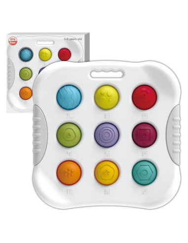 Juguete Sensorial Popper WOHEIHEI para Bebés 1-4 Años