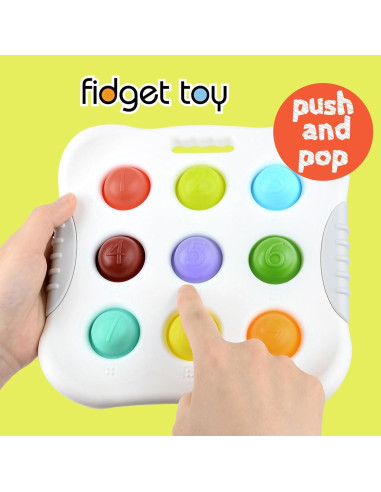 Juguete Sensorial Popper WOHEIHEI para Bebés 1-4 Años