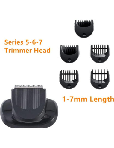Accesorio recortador de barba Braun Series 5, 6 y 7 - 5 longitudes
