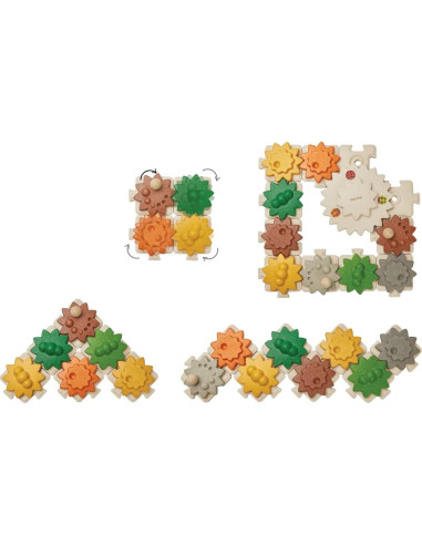 Juego de Engranajes de Madera PlanToys | Juguete Educativo STEM