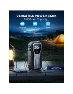 Arrancador de Coche ANFLAG BD40 6000A 16800mAh Portátil 2