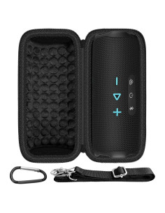 Funda Dura para Altavoz JBL Flip 7/6/5 - Calidad Premium, Negro
