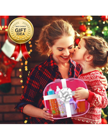 Conjunto de Alimentación de Muñeca Fash n Kolor 6 Piezas