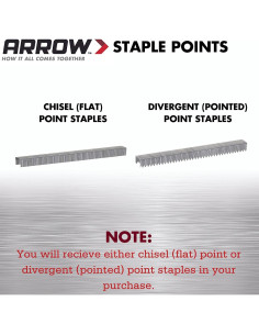 Grapas T50 Arrow Fastener 3/8" 5000 piezas para tapicería 2
