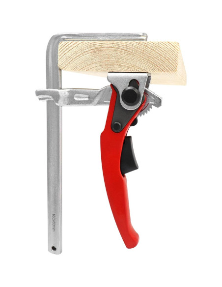 Abrazadera de Mesa de Trinquete QWORK - Paquete de 2, 16.03 cm