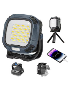 Luz de trabajo LED recargable DXSAWA 2500LM IP65 portátil
