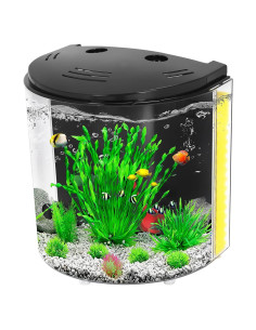 Acuario 4.5 Litros AQUANEAT con Luz LED y Filtro de Agua