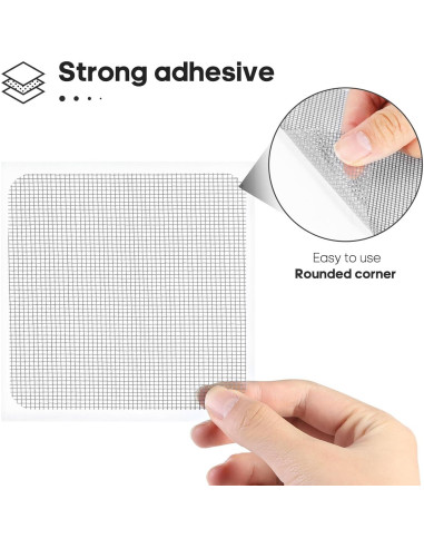 Kit de reparación de parches para pantalla de ventana 14 hojas