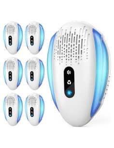 Repelente Ultrasónico de Plagas EVOVIL 2025, 6 Paquetes