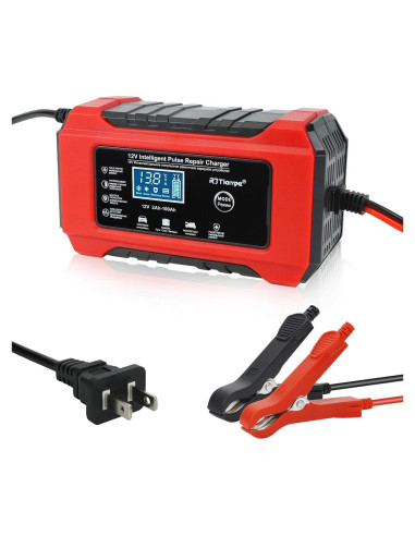 Cargador de Batería Automático TIPHOPE 12V 10A y 24V 5A