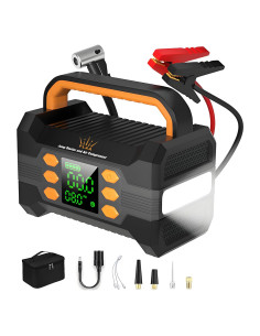 Arrancador de Salto FLAA 6000A con Compresor 150PSI 12V