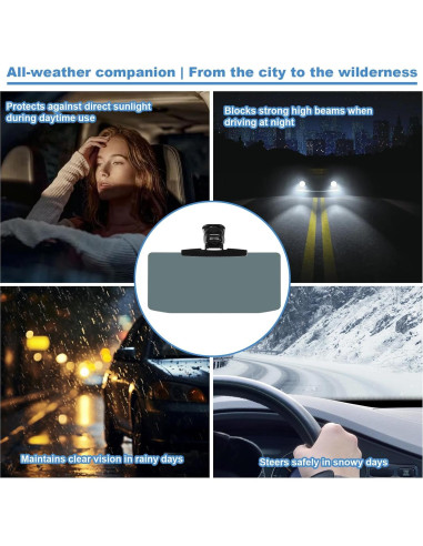 Extensor de Visera Solar BOXOB G27129 Ajustable 32x14.5cm