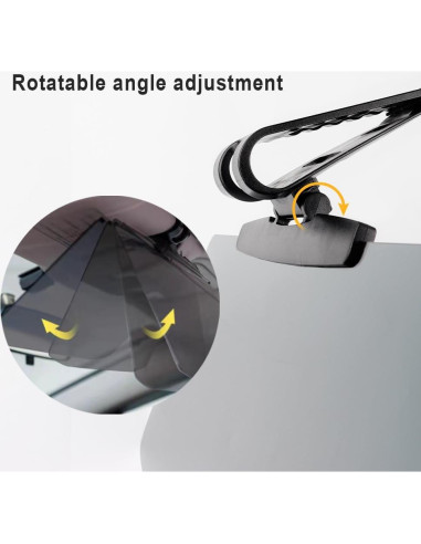 Extensor de Visera de Coche Junecarp Ajustable Anti-Reflejo