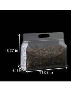 Bolsas de Almacenamiento Plásticas Genérica 16 Pcs 28x21 cm 2