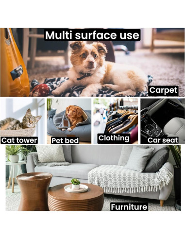 Removedor de Pelo de Mascota Albab - Rodillo Reutilizable 220g