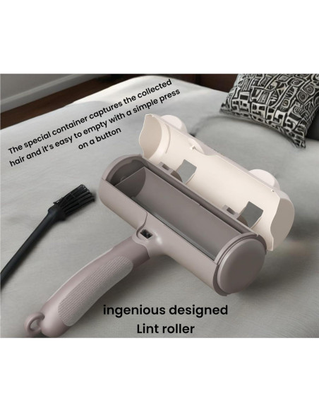 Removedor de Pelo de Mascota Albab - Rodillo Reutilizable 220g