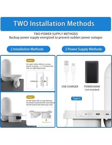 Comedero Automático para Peces BEUTFQL con Cámara HD 2K