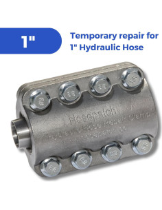 Abrazadera de Reparación de Manguera Hidráulica HosePatch 2.54 cm 2