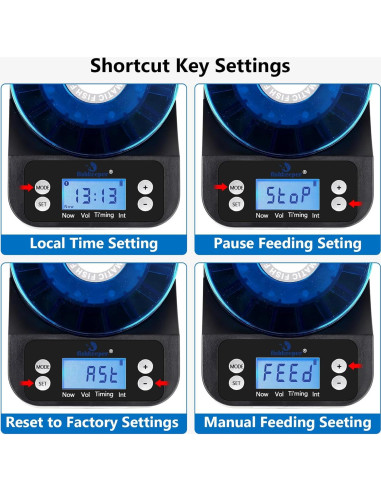 Alimentador Automático de Peces Fishkeeper 2025 Recargable 380g