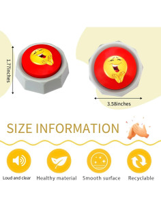 Botón de Aplausos RIBOSY - Diversión y ovaciones en casa 2