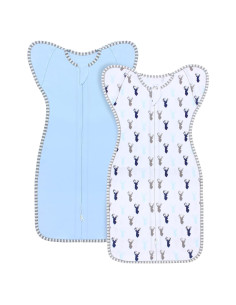 Saco de Sueño Transition Swaddle 0-3 Meses 100% Algodón