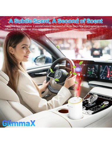 Ambientador de Aire Inteligente GlimmaX JK-576 50ml Blanco