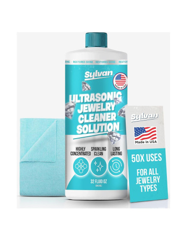Limpiador Ultrasónico para Joyería Sylvan Hills 0.95L + Paño