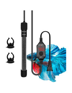 Calentador de Acuario YOFOTHS 300W con Termostato Digital 2