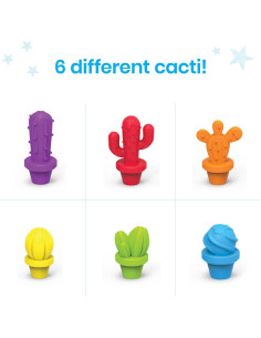 Contadores de Cactus Coloridos Hand2Mind - Juguetes Matemáticos 12.7x11.7cm 2