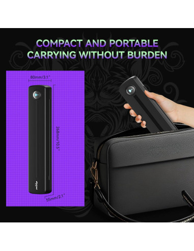 Impresora de Plantillas de Tatuaje PeriPage P91 Inalámbrica