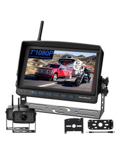 Cámara de Respaldo Inalámbrica TEXCERLLON 1080P con AI