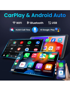 Radio de Coche Jerqry 8Core 4GB+64GB Android 13 9" HD 2