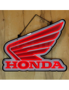 Cartel LED Flex-Neon Honda Wing 76.2x61cm Neonetics 2