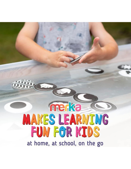 Juguetes de Baño Merka - Tarjetas de Alto Contraste 30 Pzs Juguetes de Baño Merka - Tarjetas de Alto Contraste 30 Pzs